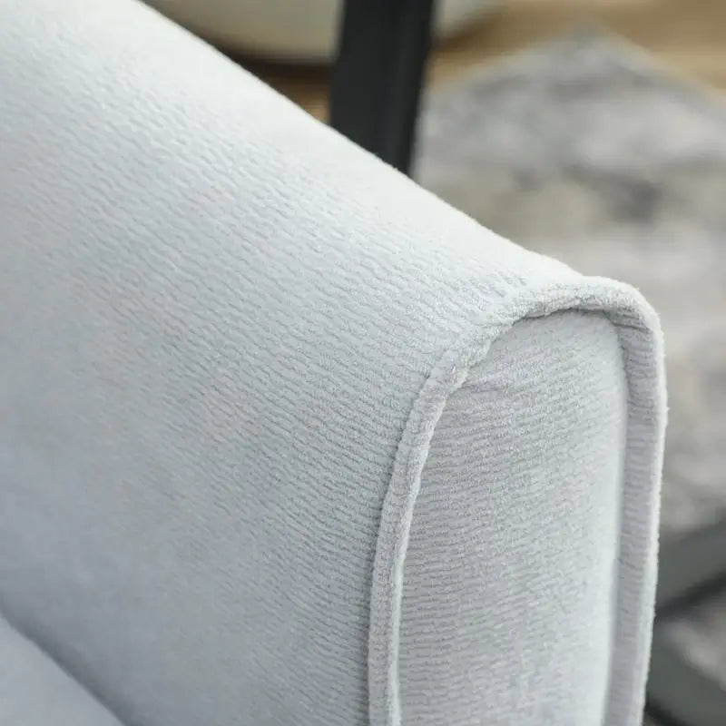 HOMCOM 2 Seater Sofa Bed, 3-in-1 Convertible Sleeper Sofa with Click-clack Adjustable Backrest and 2 Pillows, Light Grey