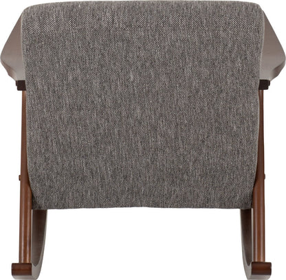 Kendra Rocking Chair Grey Fabric