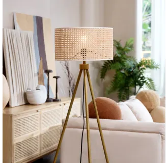 Sandy 60" Tall Tripod Floor Lamp